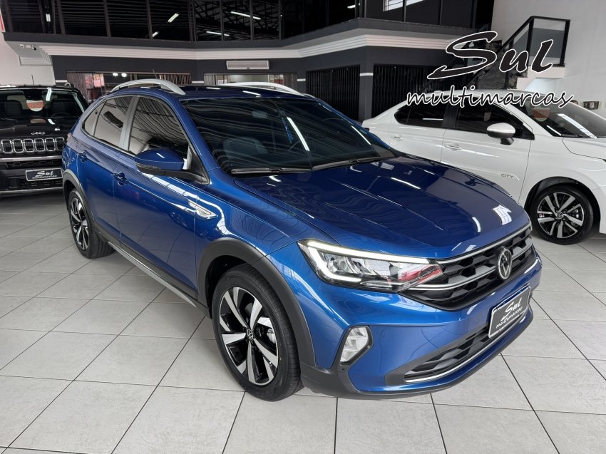 Volkswagen Nivus Highline 1.0 200 TSI Flex Aut. na cor Azul em Ponta Grossa / PR - 811406