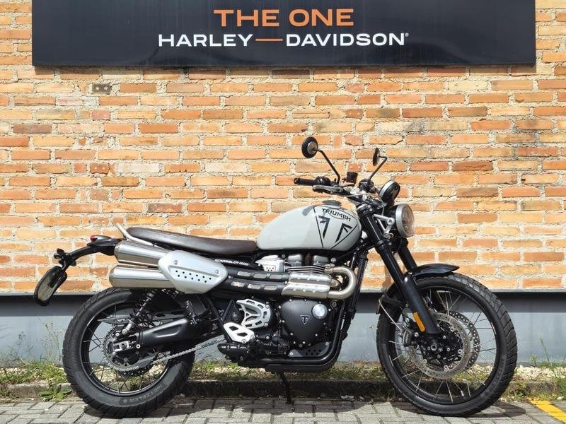 TRIUMPH SCRAMBLER 1200 X  na cor Cinza em Londrina / PR - 811491