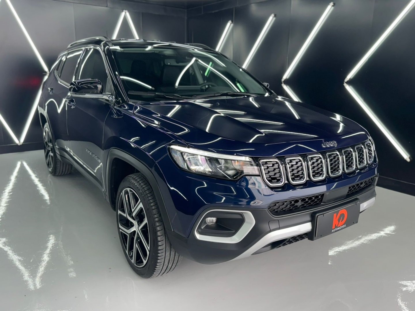 Jeep COMPASS LIMITED 2.0 4x4 Diesel 16V Aut. na cor Azul em Palhoça / SC - 811609