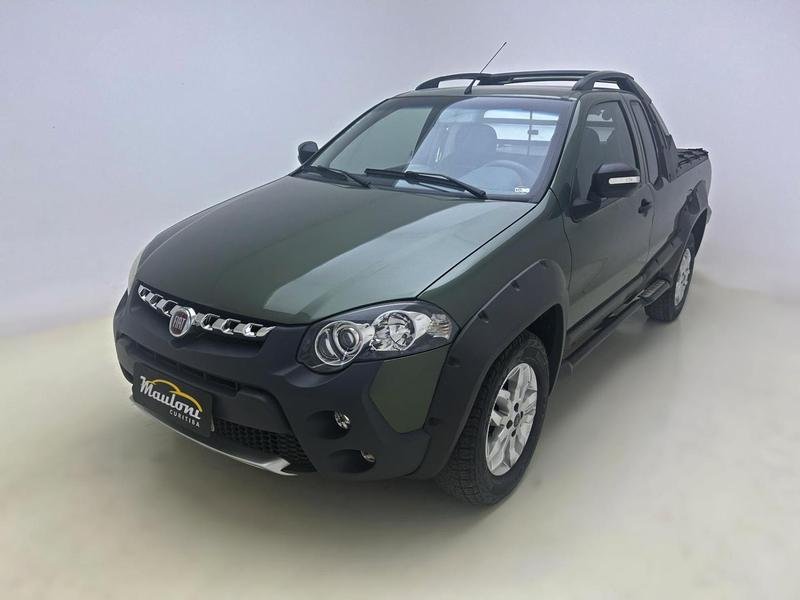 Fiat Strada Adventure 1.8 mpi 8V 103cv CE na cor Verde em Curitiba / PR - 812900