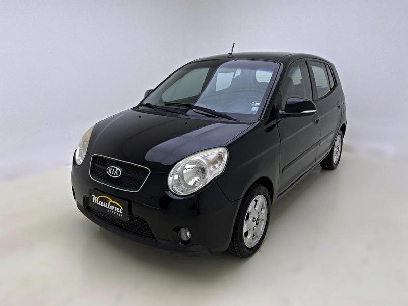 Kia Picanto EX 1.1/1.0/ 1.0 Flex Mec. na cor Preto em Curitiba / PR - 812935