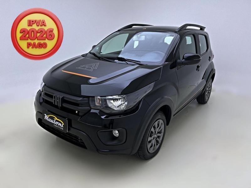 Fiat MOBI TREKKING 1.0 Flex 5p. na cor Preto em Curitiba / PR - 812952
