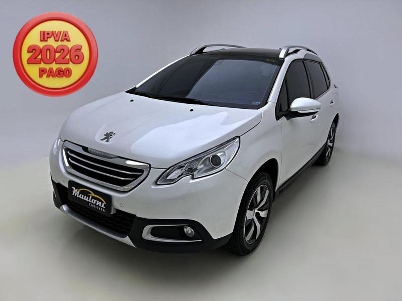 Peugeot 2008 Griffe 1.6 Flex 16V 5p Aut. na cor Branco em Curitiba / PR - 812967