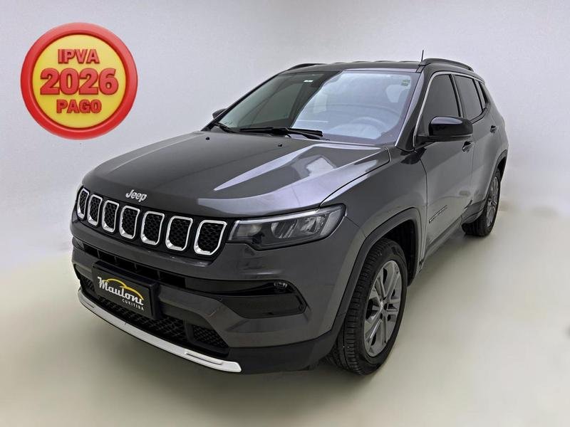 Jeep COMPASS LONG. T270 1.3 TB 4x2 Flex Aut. na cor Cinza em Curitiba / PR - 812977
