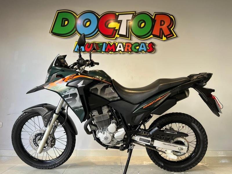 Honda XRE 300 ADVENTURE FLEX  na cor Verde em São José dos Pinhais / PR - 813543