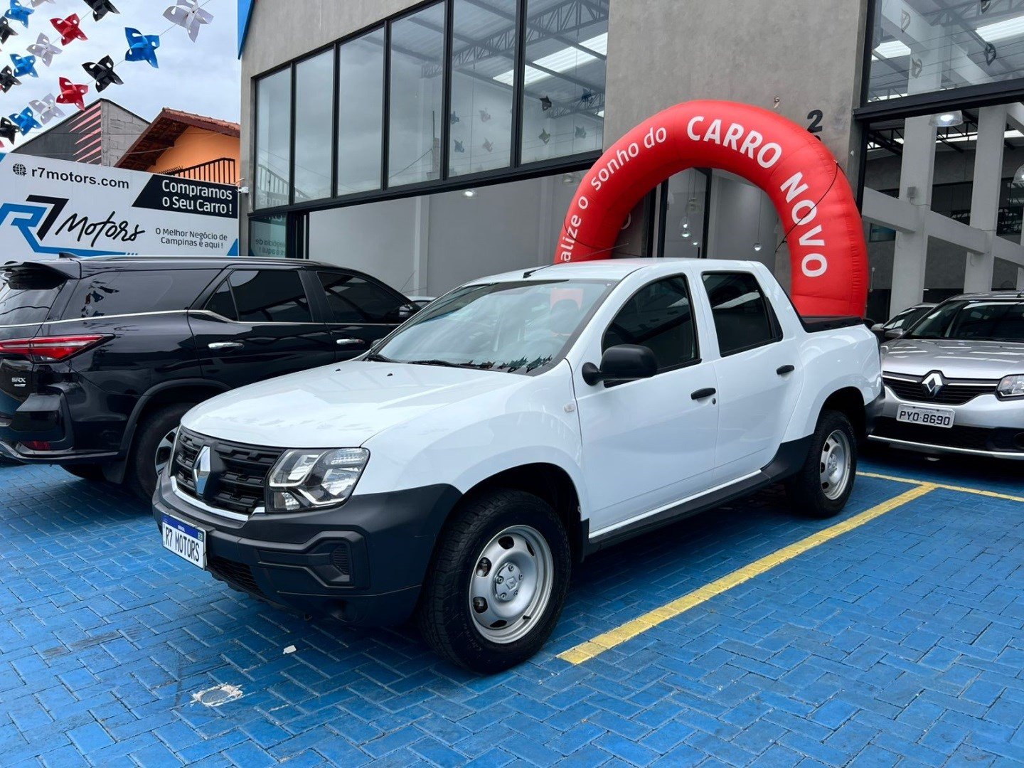 Renault Duster Oroch Pro 1.6 Flex 16V Mec. na cor Branco em Campinas / SP - 813745