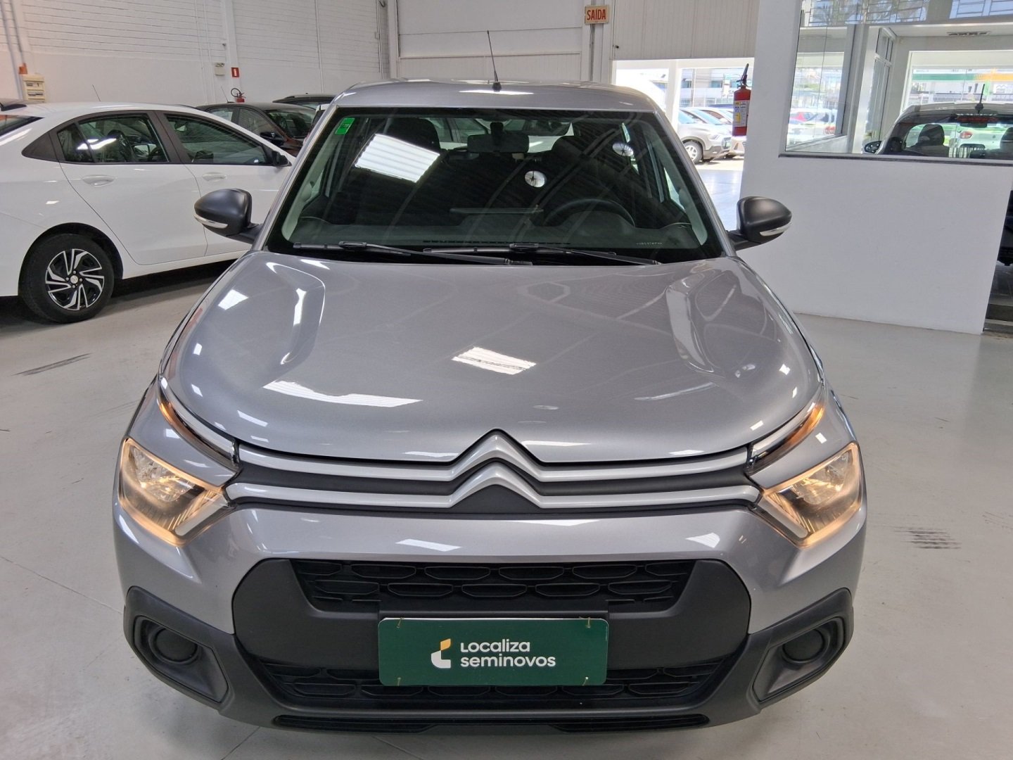 Citroën C3 Live Pack 1.0 Flex 6V 5p Mec. na cor Cinza em Criciúma / SC - 814372