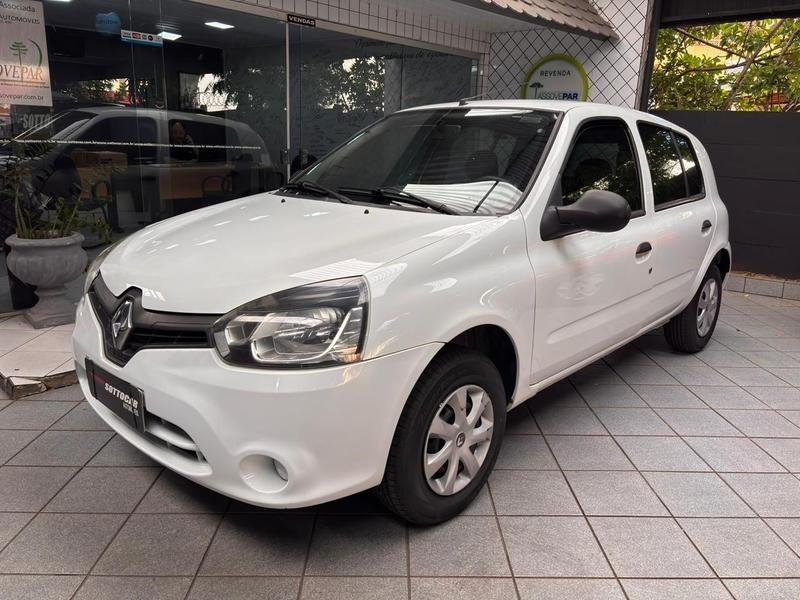 Renault Clio Expression 1.0/1.0 Hi-Power 16V 3p na cor Branco em Curitiba / PR - 814409