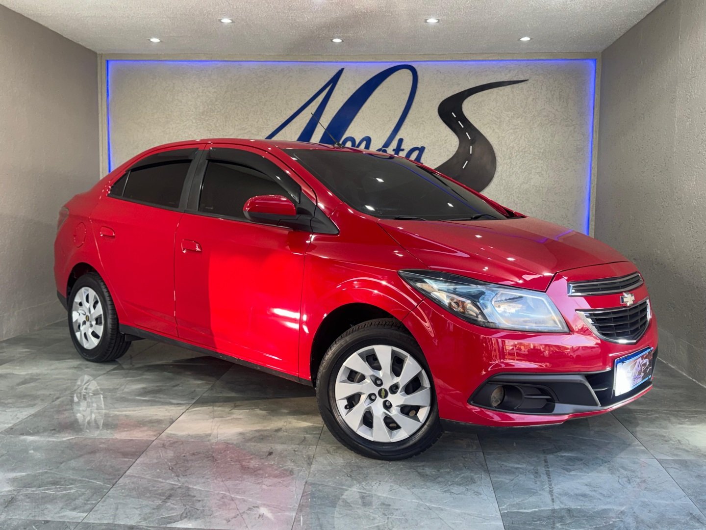 Chevrolet PRISMA Sed. Maxx/ LT 1.4 8V ECONOF. 4p na cor Vermelho em Curitiba / PR - 814474