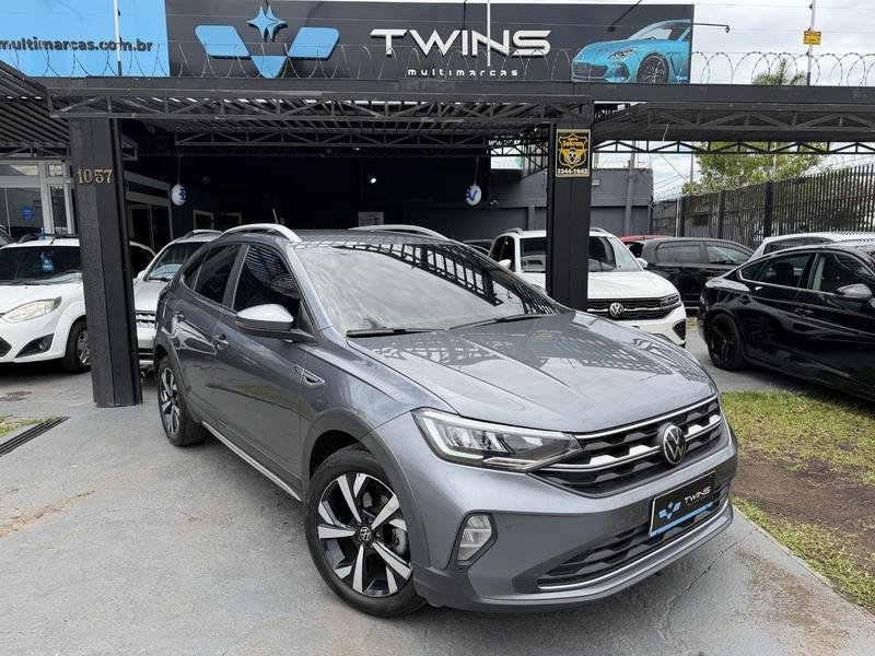 Volkswagen Nivus Highline 1.0 200 TSI Flex Aut. na cor Cinza em Curitiba / PR - 814580