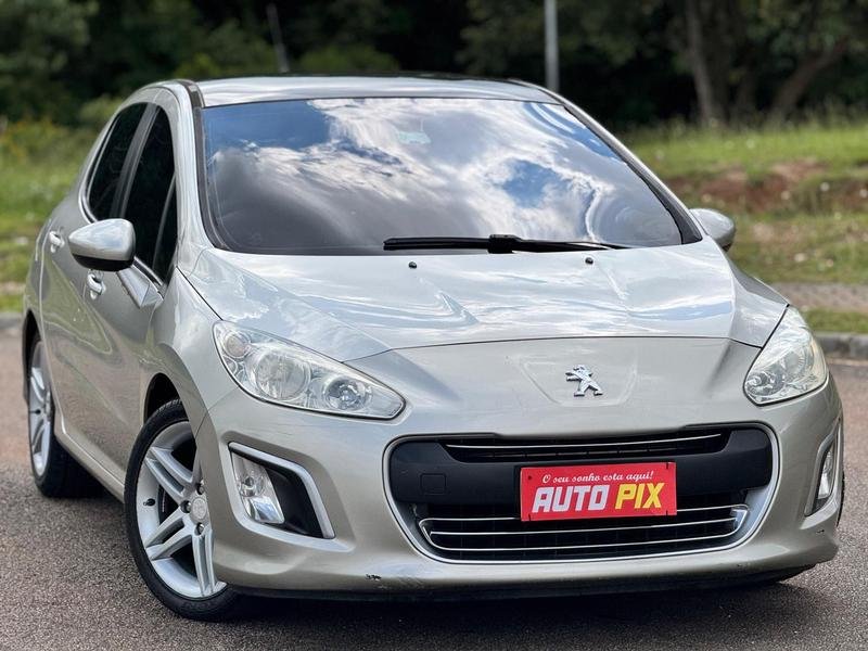 Peugeot 308 Allure 2.0 Flex 16V 5p Mec. na cor Prata em Curitiba / PR - 814626