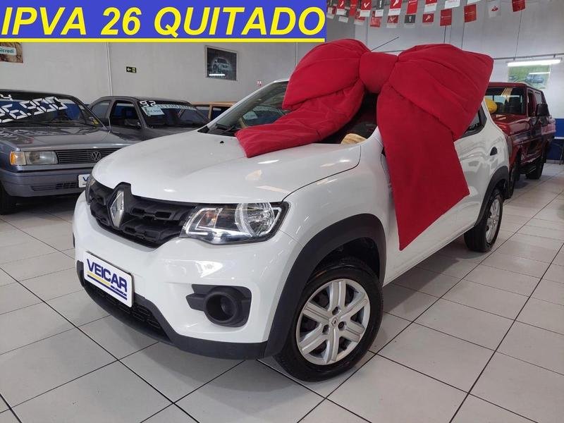Renault Kwid Zen 1.0 Flex 12V 5p Mec. na cor Branco em Curitiba / PR - 814656