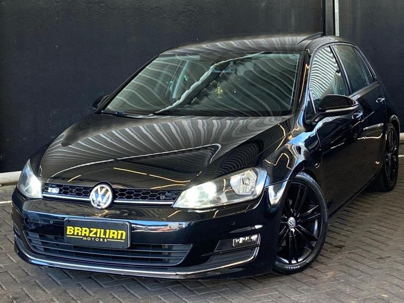 Volkswagen Golf Highline 1.4 TSI 140cv Aut. na cor Preto em Curitiba / PR - 814674