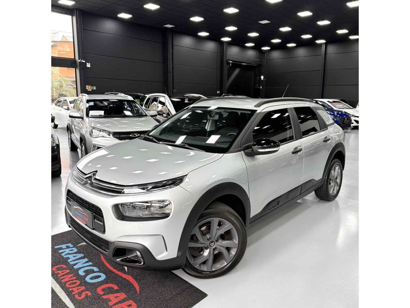 Citroën C4 Cactus FEEL Pack 1.6 16V Flex Aut. na cor Prata no Canoas / RS - 814773