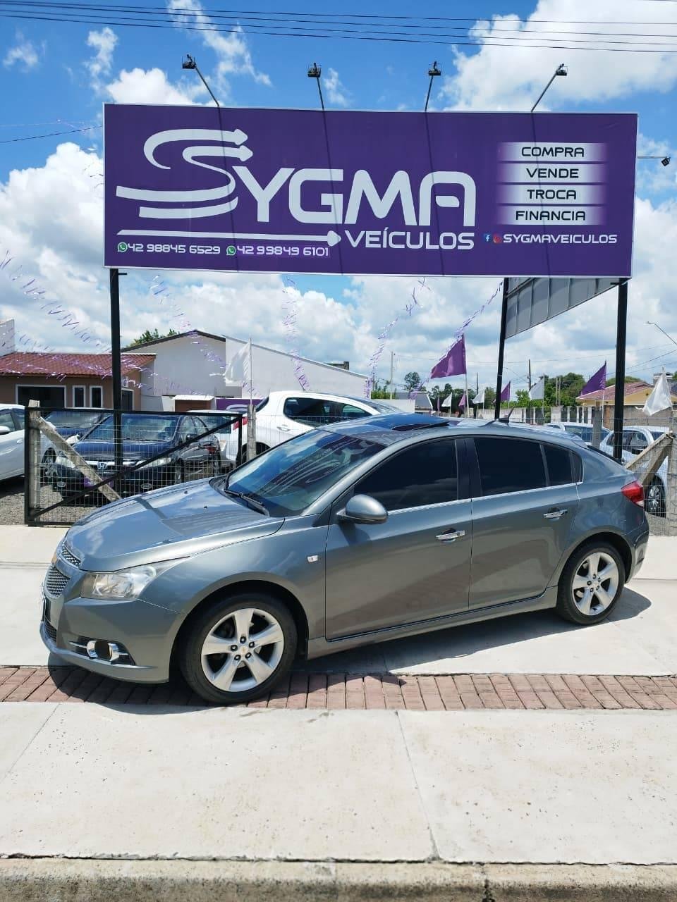 Chevrolet CRUZE LTZ 1.4 16V Turbo Flex 4p Aut. na cor Cinza em São Mateus do Sul / PR - 818154