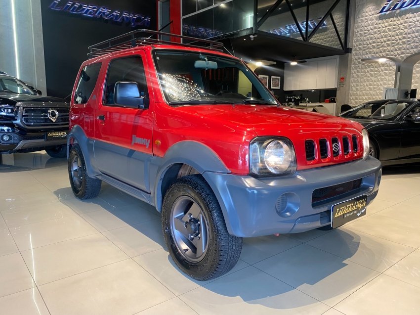 Suzuki Jimny Wide/ Jimny/4ALL 1.3 16V na cor Vermelho em Curitiba / PR - 818688