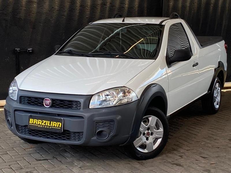 Fiat Strada Working HARD 1.4 Fire Flex 8V CS na cor Branco em Curitiba / PR - 819021