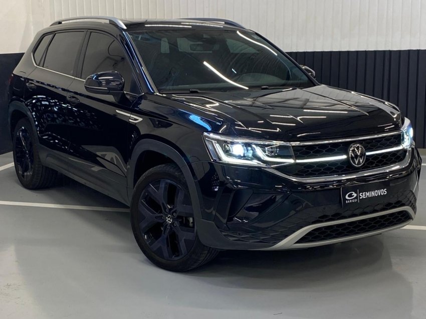 Volkswagen Taos Highline 1.4 250 TSI Flex Aut. na cor Preto em Curitiba / PR - 819038