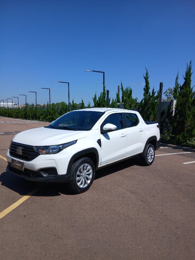 Fiat Strada Freedom 1.3 Flex 8V CD na cor Branco em Ponta Grossa / PR - 819055