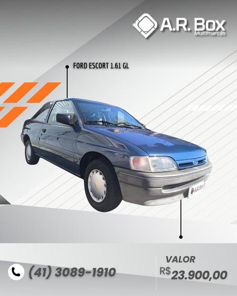 Ford Escort GL 1.6i / 1.6 na cor Azul em Curitiba / PR - 819186
