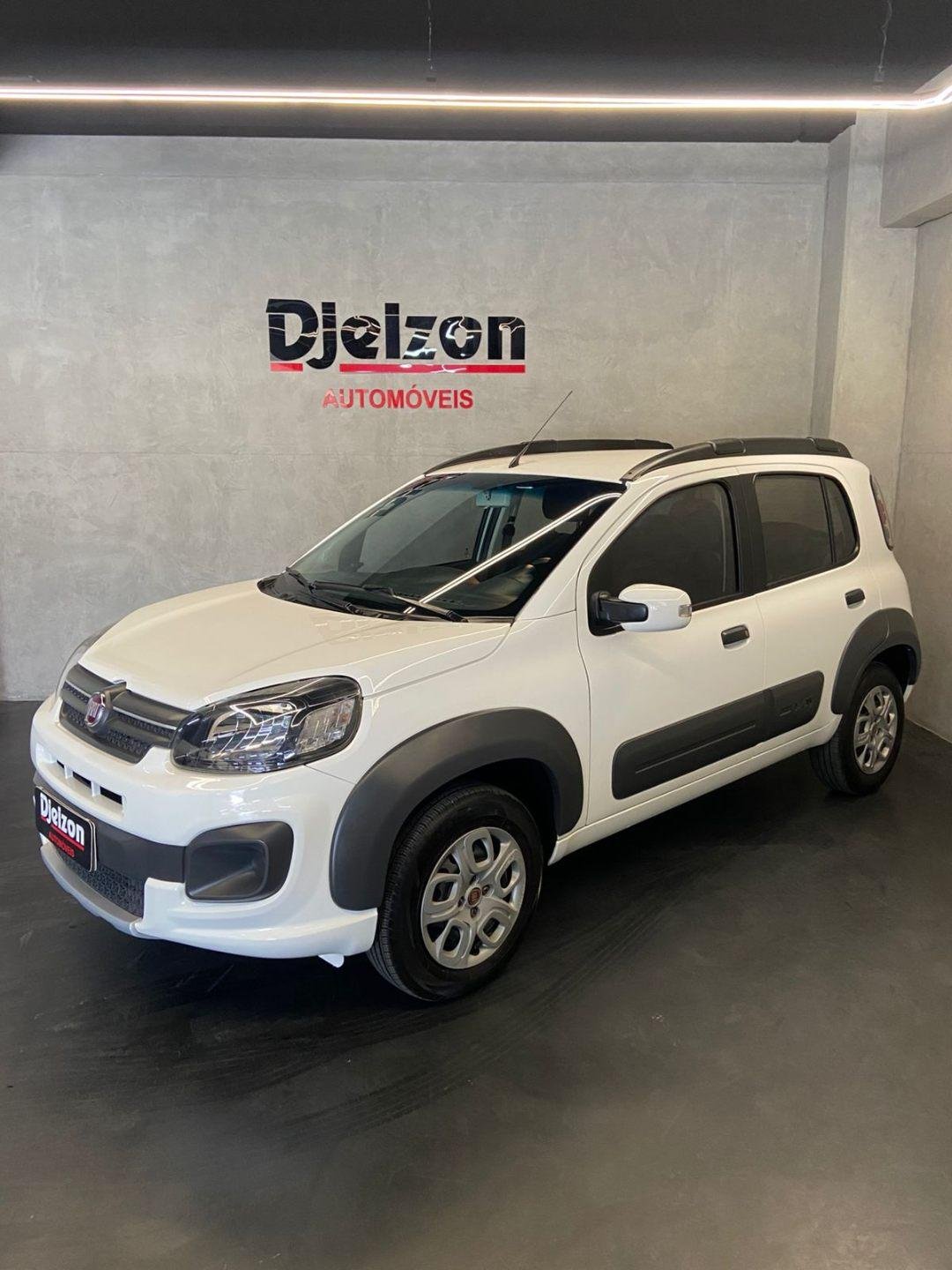 Fiat Uno WAY 1.3 Flex 8V 5p na cor Branco em Gaspar / SC - 819267