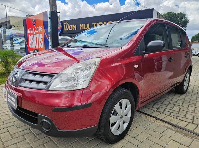 Nissan LIVINA 1.8 16V Flex Fuel Aut. na cor Vermelho em Curitiba / PR - 819366