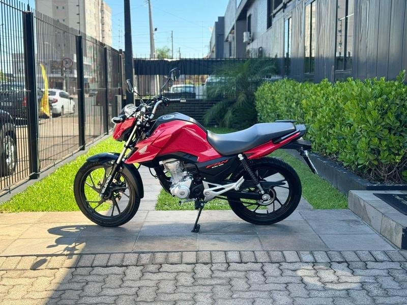 Honda CG 160 FAN ESDi FLEXONE  na cor Vermelho no Cachoeirinha / RS - 819462