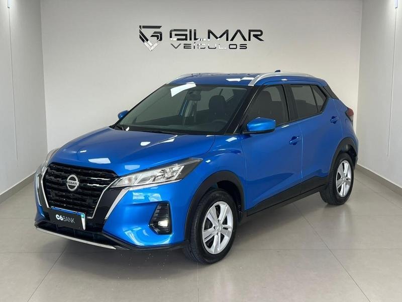 Nissan KICKS Sense 1.6 16V Flex Mec. na cor Azul em Campina Grande do Sul / PR - 819487