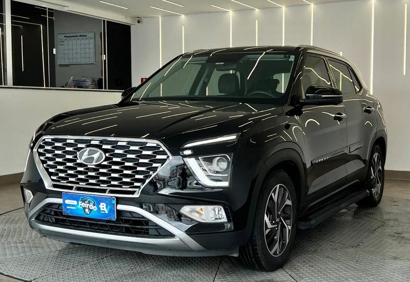 Hyundai Creta Platinum 1.0 TB 12V Flex Aut. na cor Preto em São José dos Pinhais / PR - 819623