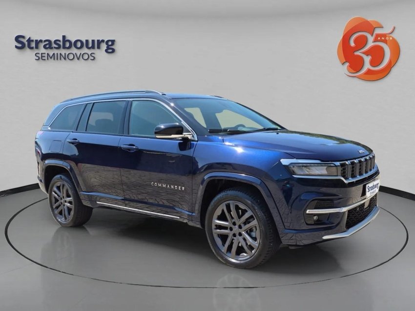 Jeep Commander Overland Hurric 2.0 4x4 TB Aut na cor Azul em Blumenau / SC - 820042