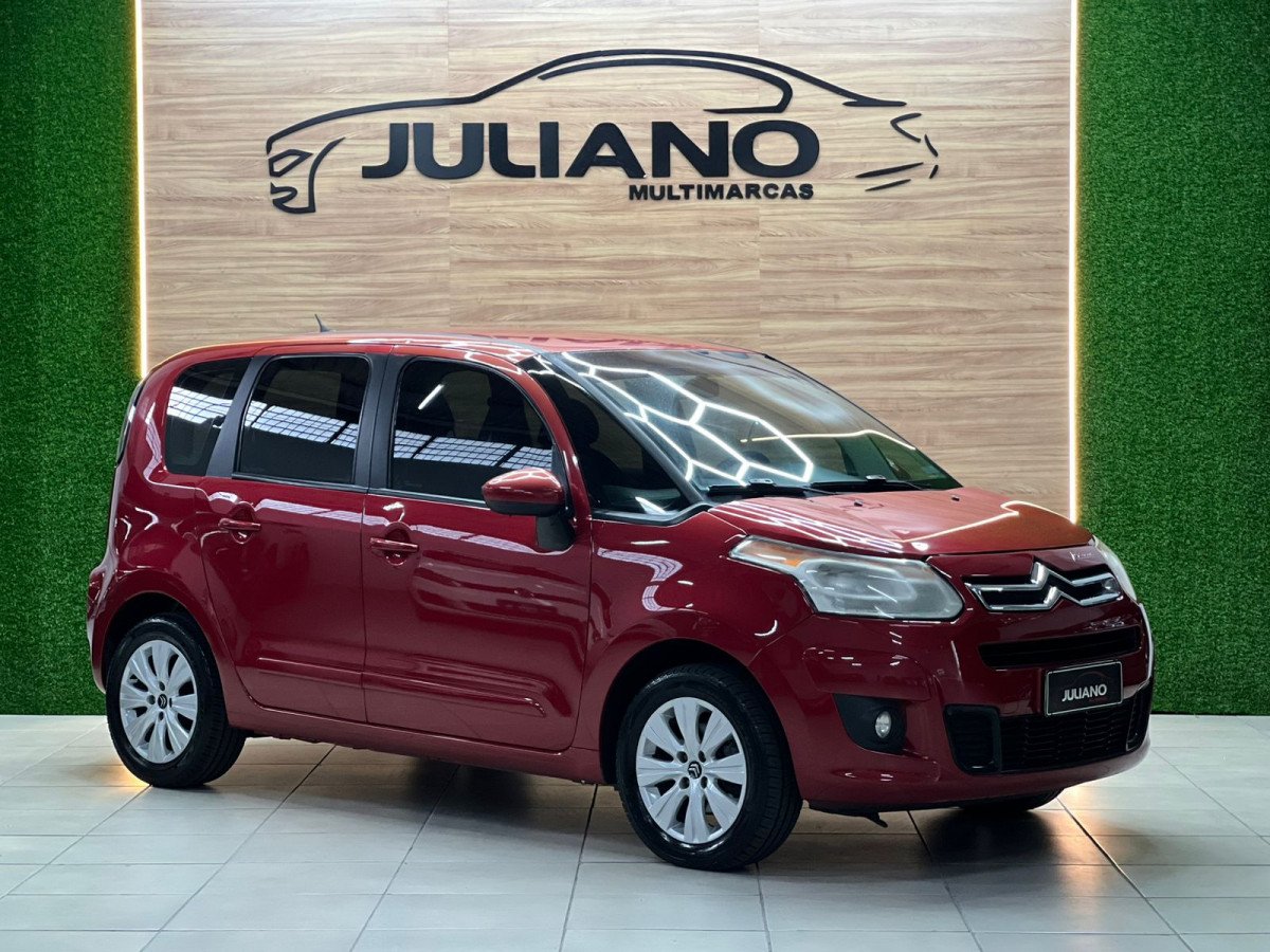 Citroën C3 Picasso GLX 1.6 Flex 16V 5p Aut. na cor Vermelho no Novo Hamburgo / RS - 820241