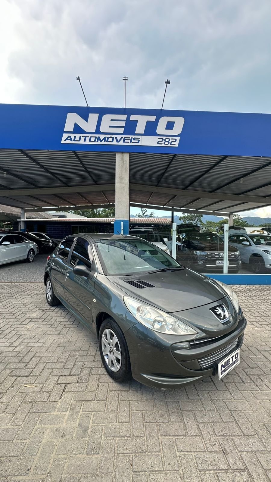 Peugeot 207 XR 1.4 Flex 8V 3p na cor Cinza em Santo Amaro da Imperatriz / SC - 820322