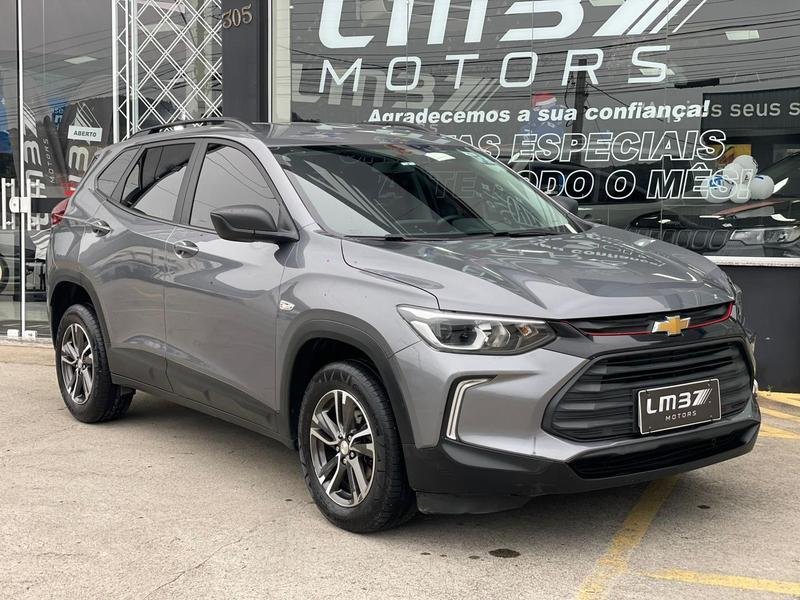Chevrolet TRACKER LT 1.0 Turbo 12V Flex Aut. na cor Cinza em São José / SC - 820444