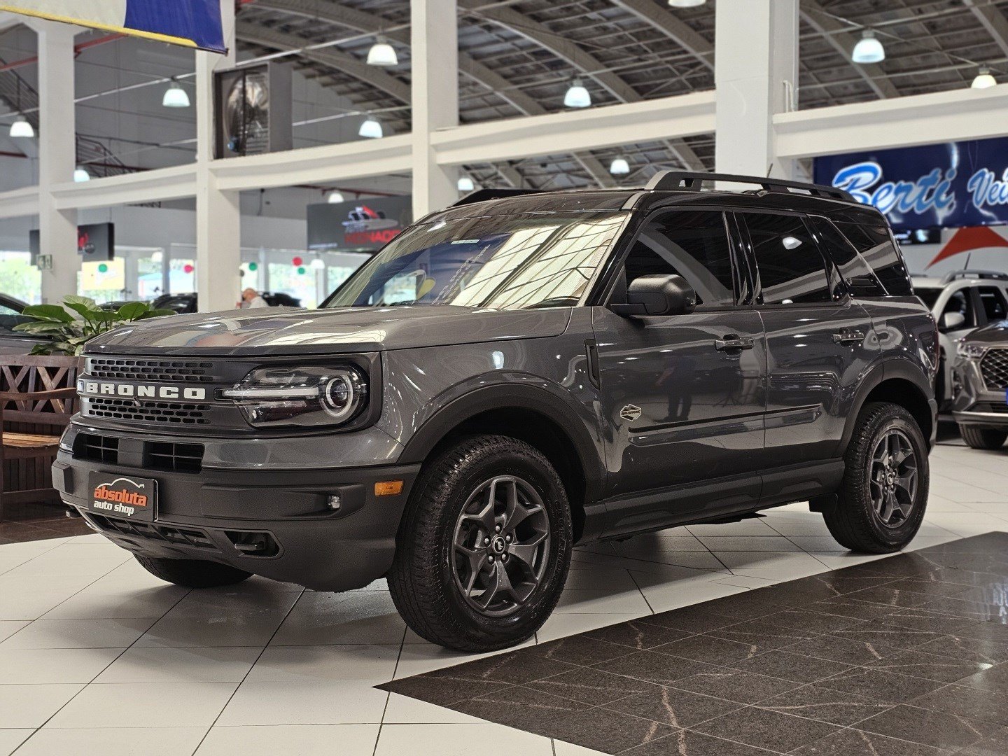 Ford Bronco Sport Wildtrak 2.0 TB 16V AWD Aut na cor Cinza em Curitiba / PR - 820664