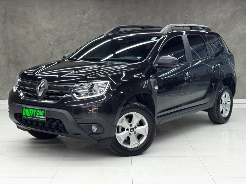 Renault DUSTER Intense 1.6 16V Flex Mec. na cor Preto em Colombo / PR - 820691