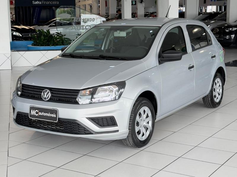 Volkswagen Gol 1.0 Flex 12V 5p na cor Prata em Curitiba / PR - 820776