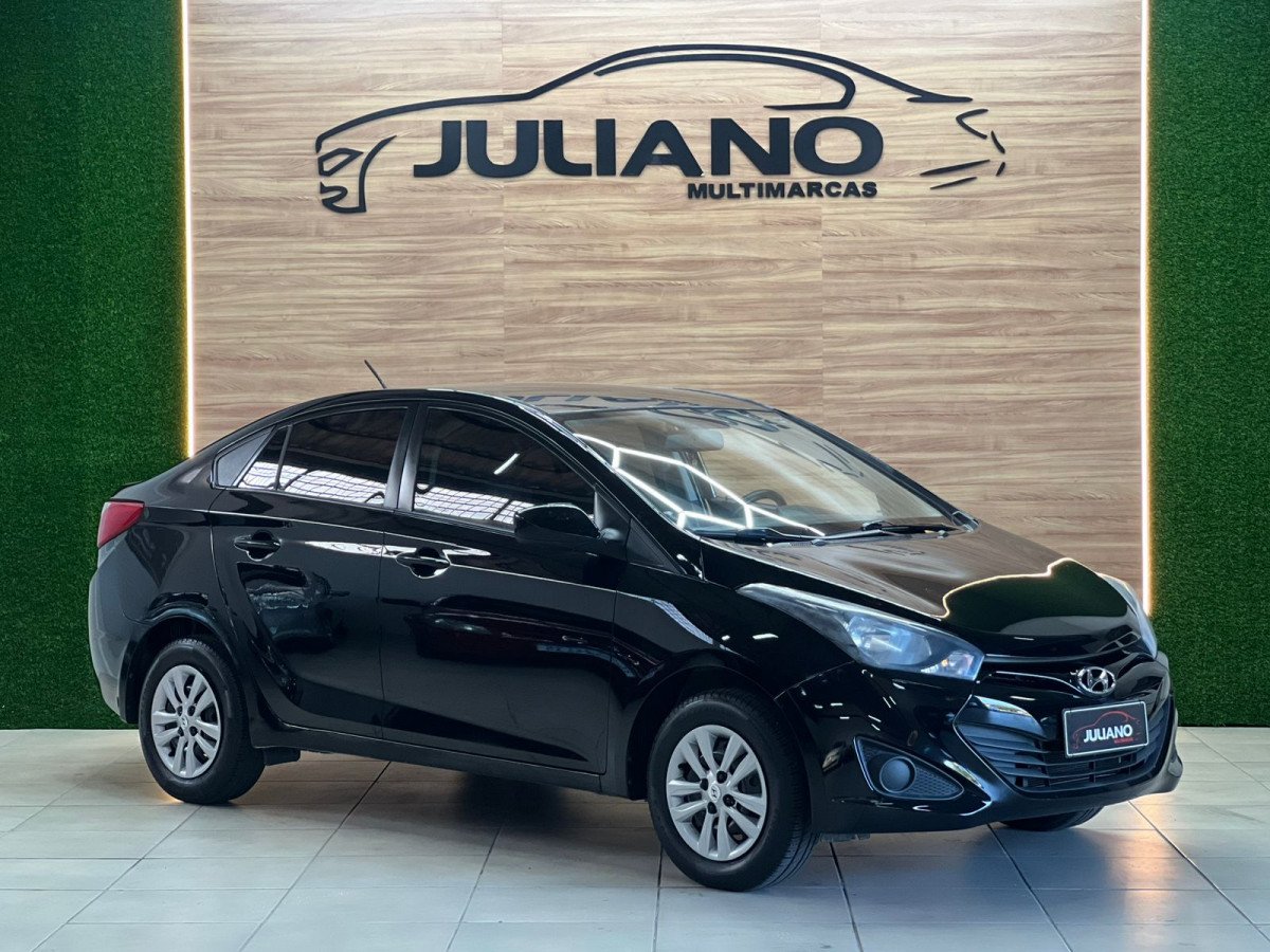 Hyundai HB20S C.Plus/C.Style 1.6 Flex 16V Mec.4p na cor Preto no Novo Hamburgo / RS - 820777