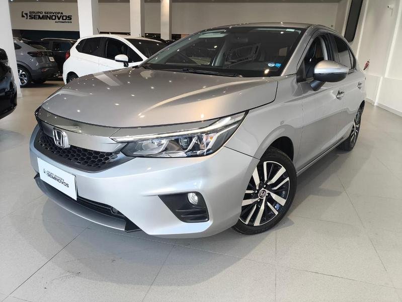 Honda City Sedan EXL 1.5 Flex 16V 4p Aut. na cor Prata em Londrina / PR - 823915