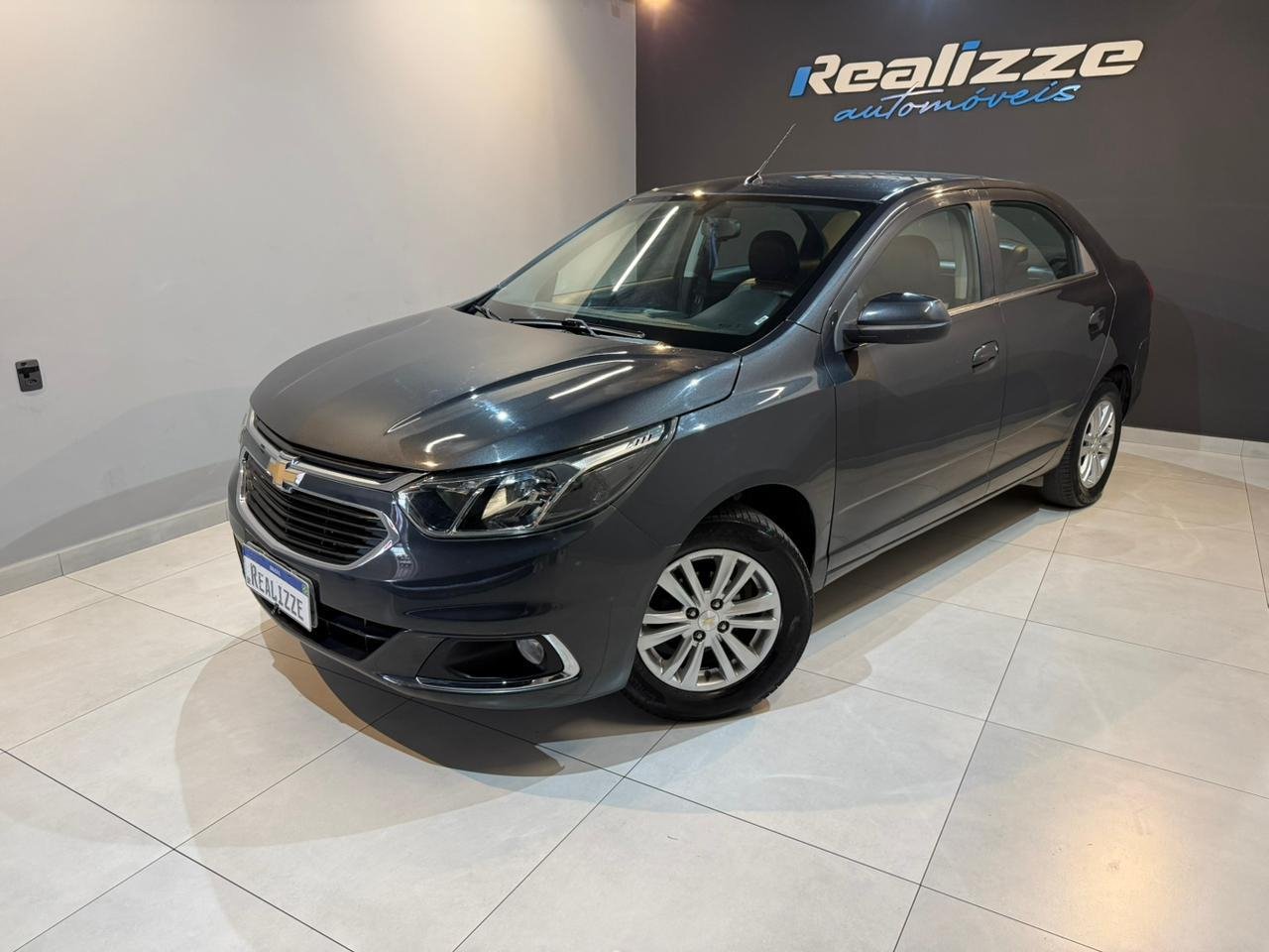 Chevrolet COBALT LTZ 1.8 8V Econo.Flex 4p Mec. na cor Cinza em Joinville / SC - 824143