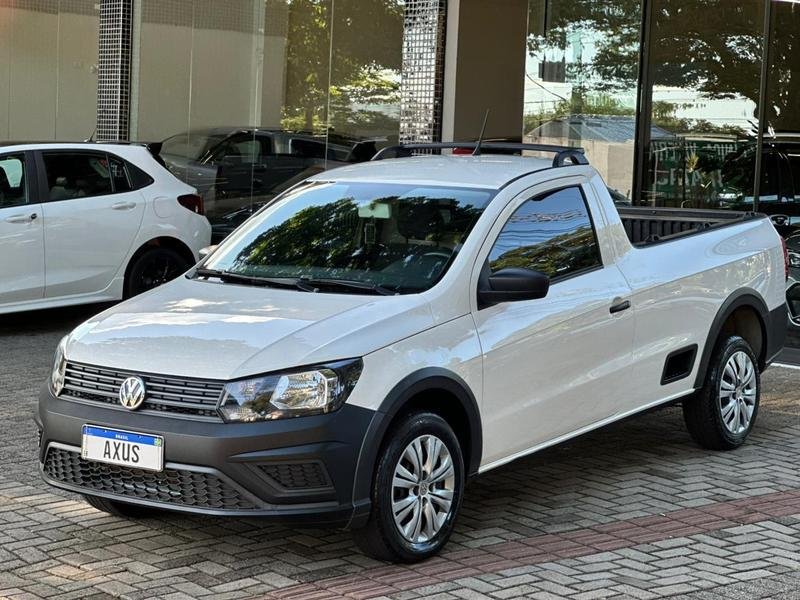 Volkswagen Saveiro Robust 1.6 Total Flex 8V na cor Branco em Maringá / PR - 825806