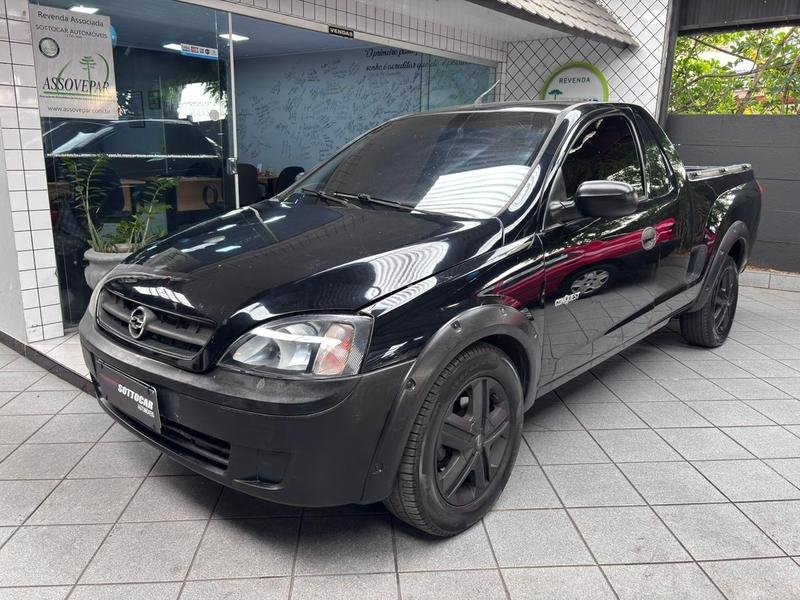 Chevrolet MONTANA 1.8/ 1.8 Conquest FlexPower 8V na cor Preto em Curitiba / PR - 825826