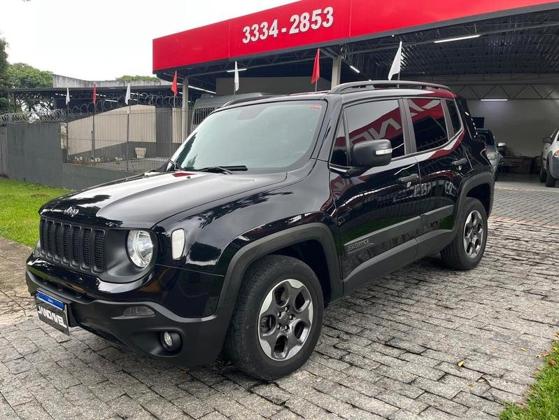 Jeep Renegade 1.8 4x2 Flex 16V Aut. na cor Preto em Curitiba / PR - 827834