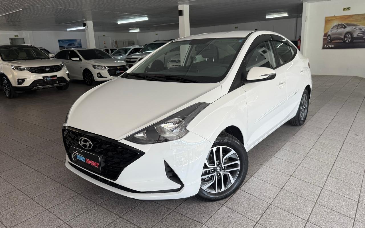 Hyundai HB20S Platinum 1.0 TB Flex 12V Mec. na cor Branco no Novo Hamburgo / RS - 833218