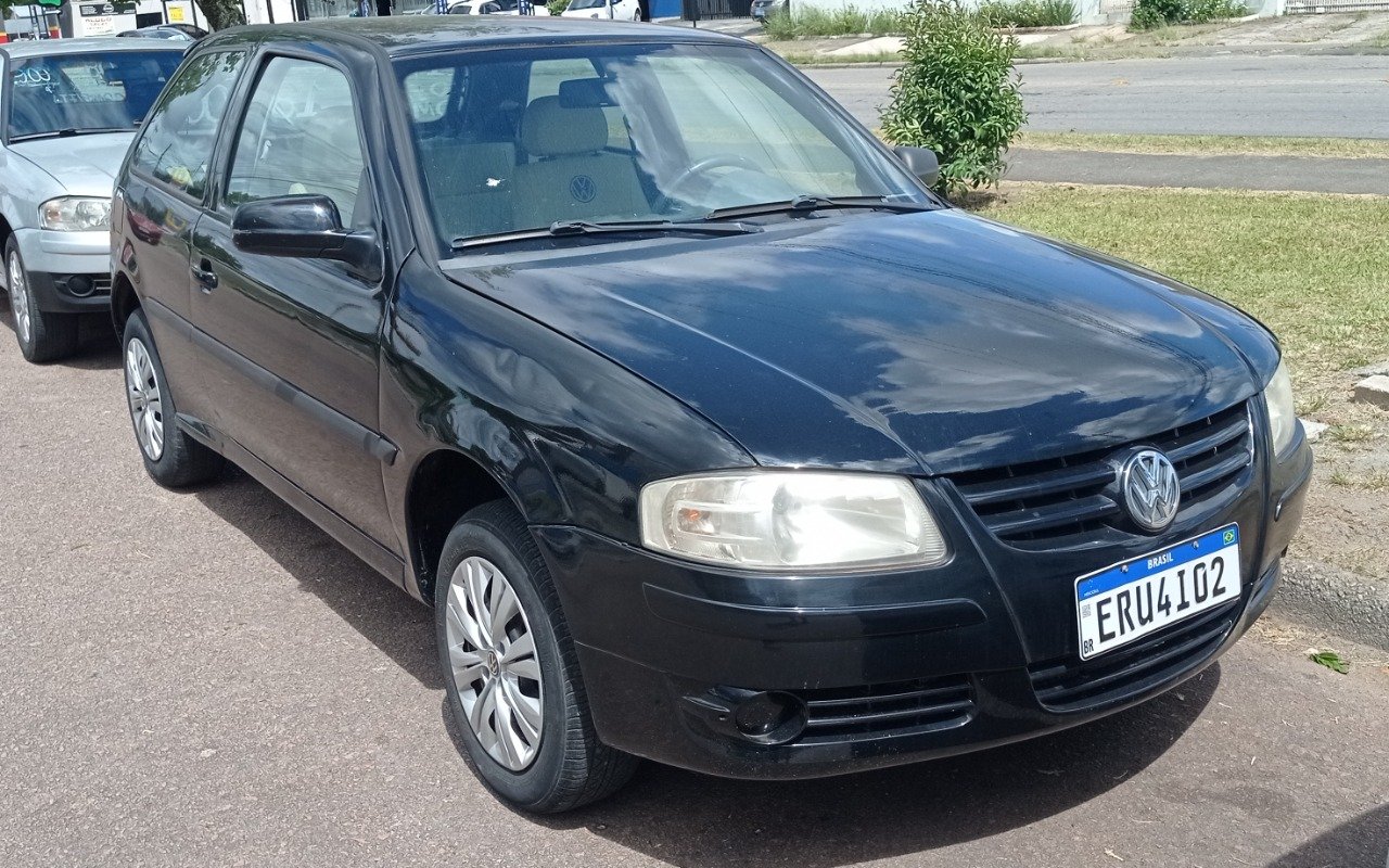 Volkswagen Gol City (Trend) 1.0 Mi Total Flex 8V 2p na cor Preto em Curitiba / PR - 835542
