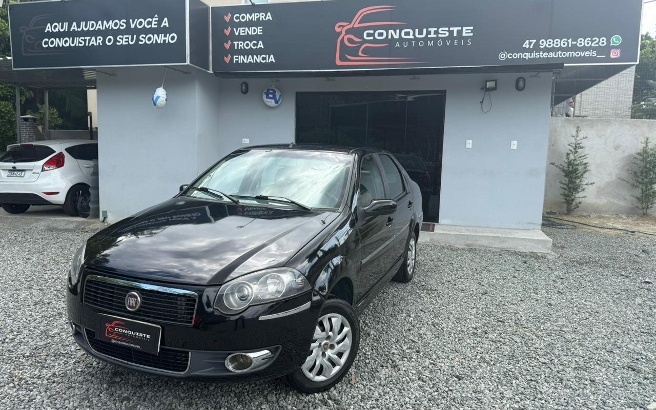 Fiat Siena ELX 1.4 mpi Fire Flex 8V 4p na cor Preto em Joinville / SC - 835948