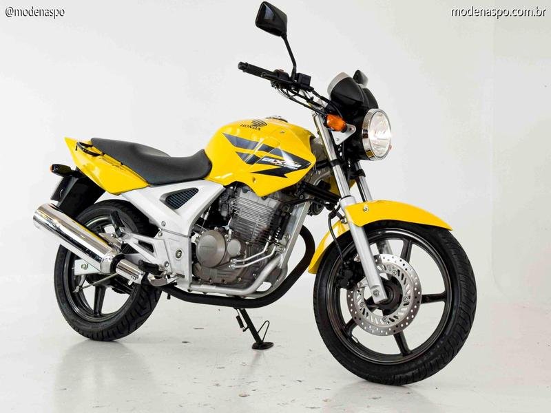 Honda CBX 250 TWISTER  na cor Amarelo em Curitiba / PR - 835989