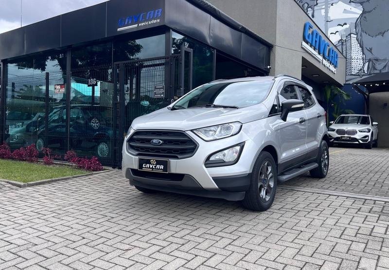 Ford EcoSport FREESTYLE 1.5 12V Flex 5p Aut. na cor Prata em Curitiba / PR - 836282