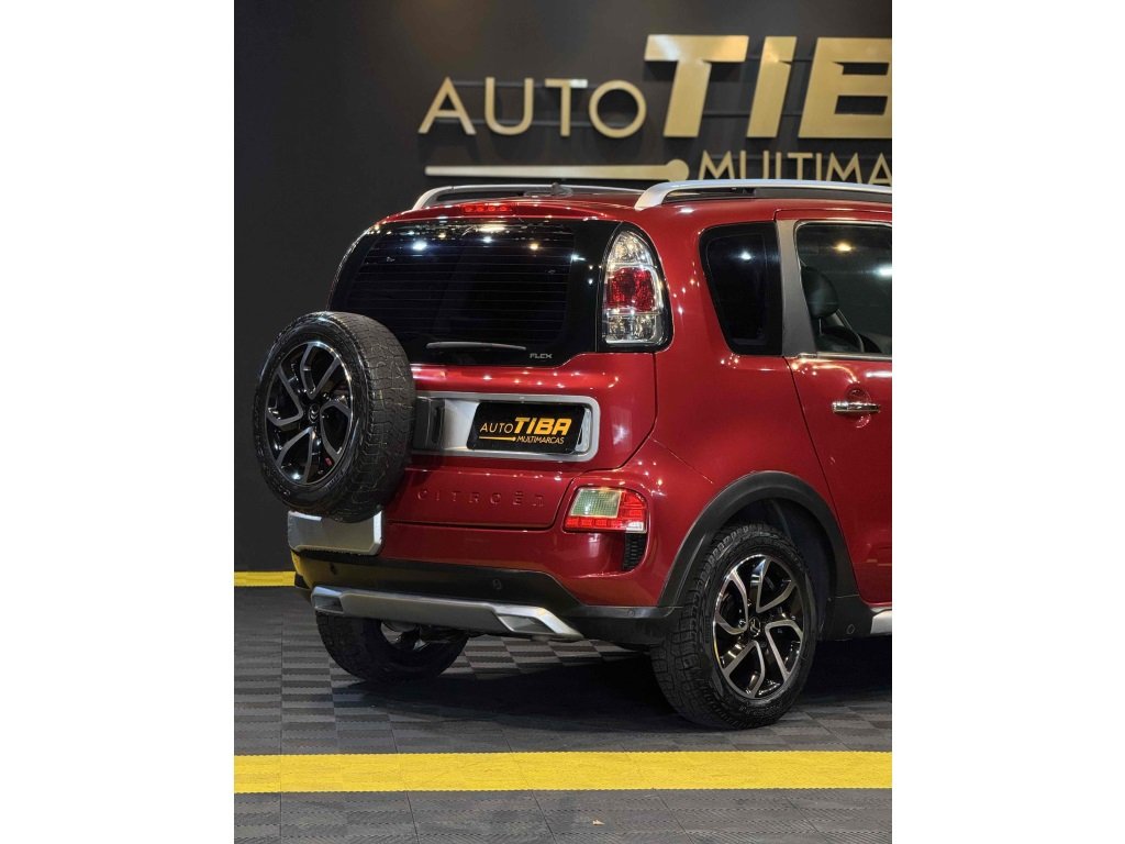 Citroën C3 Exclus./Excl.Solaris 1.6 Flex 16V Mec na cor Vermelho em Joinville / SC - 836352