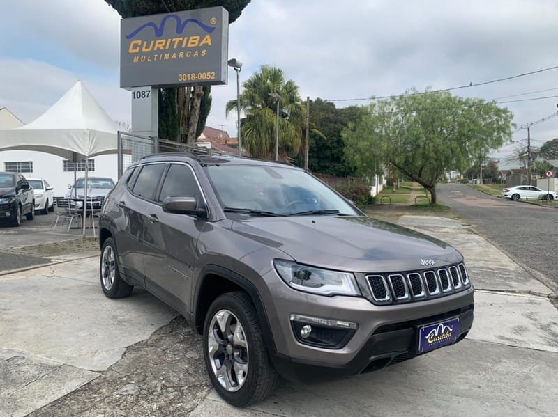 Jeep COMPASS LONGITUDE 2.0 4x4 Dies. 16V Aut. na cor Cinza em Curitiba / PR - 836354