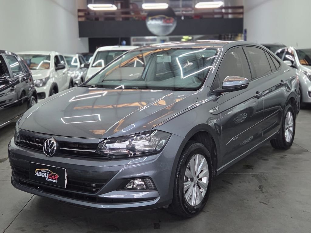 Volkswagen Virtus 1.6 MSI Flex 16V 4p Aut. na cor Cinza em Campinas / SP - 836910